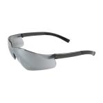PIP Zenon Z13™ Silver Mirror Anti-Scratch Coated Lens Black Temple Rimless Safety Glasses