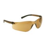 PIP Zenon Z13™ Dark Brown Anti-Scratch Coated Lens & Temple Rimless Safety Glasses