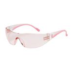 PIP Eva® Pink Anti-Scratch Lens & Temple Rimless Safety Glasses
