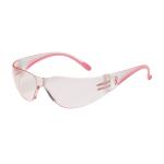 PIP Eva® Petite Pink Anti-Scratch Coated Lens Temple Rimless Safety Glasses