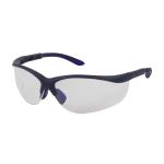 PIP Hi-Voltage AC™ Clear Anti-Scratch/Anti-Fog Coated Lens Blue Frame Semi-Rimless Safety Glasses