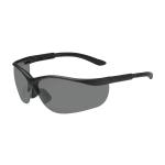 PIP Hi-Voltage AC™ Gray Anti-Scratch Coated Lens Black Frame Semi-Rimless Safety Glasses