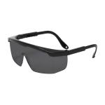PIP Hi-Voltage ARC™ Gray Anti-Scratch Coated Lens Black Frame Semi-Rimless Safety Glasses