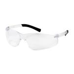 PIP Zenon Z13R™ Clear Anti-Scratch Coated Lens & Frame Semi-Rimless Safety Reading Glasses -+1.00 Diopter