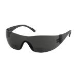 PIP Zenon Z12R™ Gray Anti-Scratch Coated Lens & Frame Rimless Safety Reading Glasses - +1.50 Diopter