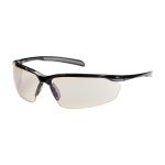 PIP Commander™ Light Blue I/O Anti-Scratch/Fog Coated Lens Gloss Black Frame Semi-Rimless Safety Glasses