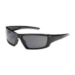 PIP Sunburst™ Gray Anti-Scratch/Fog Coated Lens & Black Full Frame Safety Glasses