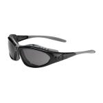 PIP Fuselage™ Gray Anti-Scratch/Fog Coated Lens Black Foam Padded Full Frame Interchangeable Safety Glasses