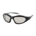 PIP Fuselage™ Clear I/O Anti-Scratch/Fog Coated Lens Black Foam Padded Full Frame Interchangeable Safety Glasses