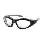 PIP Fuselage™ Reader Clear Anti-Scratch/Fog Coated Lens Black Foam Padded Full Frame Safety Glasses - +1.50 Diopter