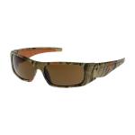 PIP Squadron™ Brown Anti-Scratch/Fog Coated Lens Full Camouflage Frame Safety Glasses