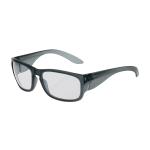 PIP Bond™ Clear Anti-Scratch/Reflective Coated Lens Translucent Charcoal Full Frame Safety Glasses