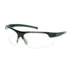 PIP Xtricate-C™ Clear FogLess® 3Sixty™ Coated Lens Green Frame Semi-Rimless Safety Glasses