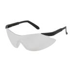 PIP Wilco™ Clear Anti-Scratch Coated Black Temple Rimless Safety Glasses