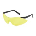 PIP Wilco™ Amber Anti-Scratch Coated Black Temple Rimless Safety Glasses