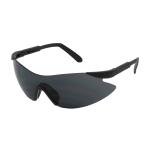 PIP Wilco™ Gray Anti-Scratch/Fog Coated Black Temple Rimless Safety Glasses