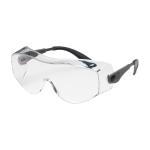 PIP OverSite™ Clear Lens Black/Gray Temple OTG Rimless Safety Glasses