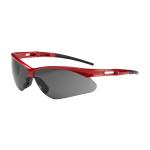 PIP Anser™ Gray Anti-Scratch Coated Lens Red Temple Frame Semi-Rimless Safety Glasses