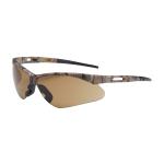 PIP Anser™ Brown Anti-Scratch Coated Lens Camouflage Temple Frame Semi-Rimless Safety Glasses