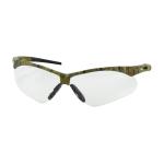 PIP Anser™ Clear Anti-Scratch Coated Lens Camouflage Temple Frame Semi-Rimless Safety Glasses