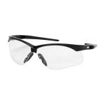 PIP Anser™ Clear Anti-Scratch/Fog Coated Lens Black Temple Frame Semi-Rimless Safety Readers Glasses - +2.00 Diopter