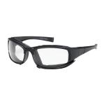 PIP Cefiro™ Clear Anti-Scratch/Fog Coated Lens Black Rubber Foam Padded Full Frame Safety Glasses