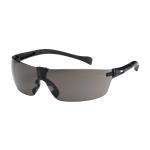 PIP Monteray II™ Gray Anti-Scratch Coated Lens Black Temple Rimless Safety Glasses
