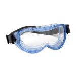 PIP Contempo™ Clear Anti-Scratch/Fog Coated Lens Light Blue Body Indirect Vented Safety Goggles - Neoprene Strap