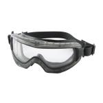 PIP Reaction™ Clear Anti-Scratch/Fog Coated Double Lens Gray Body Indirect Vented Safety Goggles - Neoprene Straps