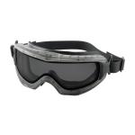 PIP Reaction™ Gray Anti-Scratch/Fog Coated Double Lens Gray Body Indirect Vented Safety Goggles - Neoprene Straps