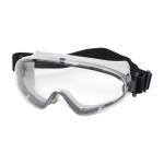 PIP  Fortis™ II Clear Anti-Scratch/Fog Coated Lens Light Gray Body Indirect Vented Safety Goggles - Non Latex Straps