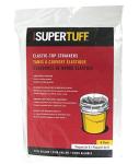 6 PACK OF 5 GALLON REGULAR MESH, ELASTIC TOP SUPERTUFF™ POLYESTER PAINT & STAIN STRAINER BAGS