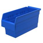 Akro-Mills ShelfMax8™ Bin, 15 5/8"L x 8"H x 6 5/8"W, Blue
