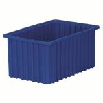 Akro-Mills Akro-Grid Dividable Grid Container, 10 7/8"L x 8"H x 8 1/4"W, Blue