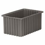 Akro-Mills Akro-Grid Dividable Grid Container, 10 7/8"L x 8"H x 8 1/4"W, Grey