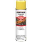 Rust-Oleum® 17oz. Gloss Aerosol Solvent-Based Construction Marking Paint - HIGH VISIBILITY YELLOW