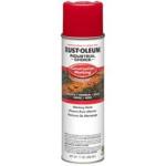 Rust-Oleum® 17oz. Gloss Aerosol Solvent-Based Construction Marking Paint - SAFETY RED