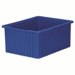 Akro-Mills Akro-Grid Dividable Grid Container, 22 3/8"L x 10"H x 17 3/8"W, Blue