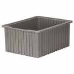Akro-Mills Akro-Grid Dividable Grid Container, 22 3/8"L x 10"H x 17 3/8"W, Grey