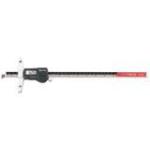 Starrett Electronic Depth Gage 0-12" (0-300mm) Range, .0005" (0.01mm) Resolution With Case & Output