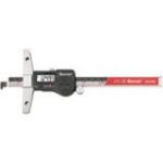 Starrett Electronic Depth Gage 0-6" (0-150mm) Range, .0005" (0.01mm) Resolution With Case & Output