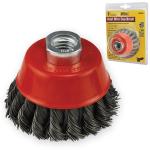 Ivy Classic 39038 3" Knot Wire Cup Brush 5/8-11 Arbor