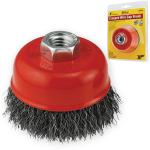 Ivy Classic 39042 4" Crimped Wire Cup Brush 5/8-11 Arbor