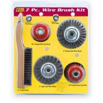 Ivy Classic 39084 7 Pc. Professional Brush/Wheel Set