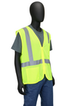 West Chester Economy 100% Polyester Lime Class II Safety Vest