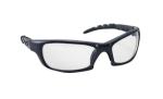 SAS 542-0300 GTR Safety Glasses - Charcoal Frame with Clear Lens - Polybag (12 Pr)