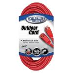Outdoor Extension Cord, 14/3 ga, 15 A, 50