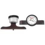Starrett 4" Base Top Reading Dial Depth Gage 0-8.6" Range, .001" Graduations With Extension & Case