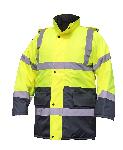 SAS Safety Hi-Viz Parka Jacket Class 3 (Yellow)