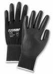 West Chester PosiGrip™ Black PU Palm Coated Black Nylon Gloves